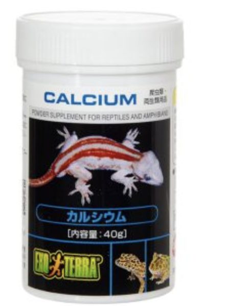 GEX エキゾテラのカルシウムパウダー（微粒子タイプ）